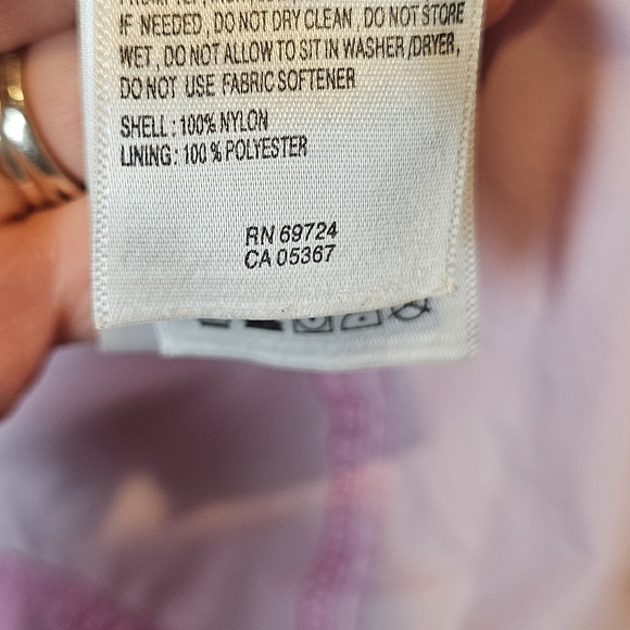 Pink Columbia rain jacket/windbreaker - Picture 8 of 11